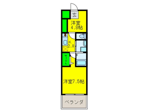 ドゥスプランドゥ－ルの物件間取画像